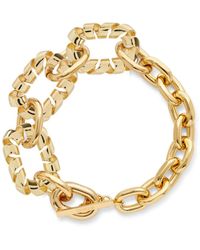 Rabanne - Collar de cadena con diseño giratorio - Lyst