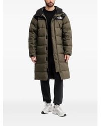 The North Face - Gewatteerde Jas Met Capuchon - Lyst