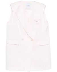 Isabelle Blanche - Double-Breasted Vest - Lyst
