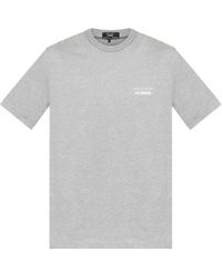 Comme des Garçons - Camiseta de algodón con logo estampado - Lyst