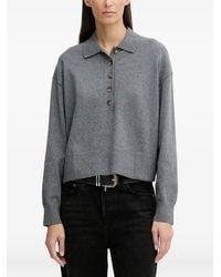 Marc O' Polo - Long-Sleeve Knitted Polo Shirt - Lyst