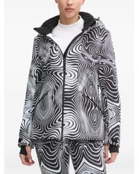 EA7 - Veste De Ski Matelassée À Imprimé - Lyst