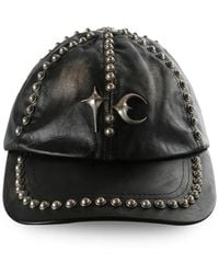 THUG CLUB - Studded Leather Baseball Cap - Lyst