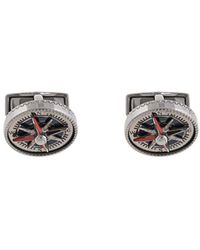 Tateossian Gemelli Columbus - Metallizzato