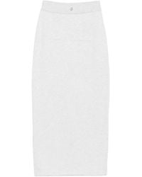 Coperni - Jersey Maxi-Rok Met Vlakken - Lyst
