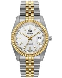 Richelieu Swiss - Classic Fluted Bezel 41Mm Watch - Lyst