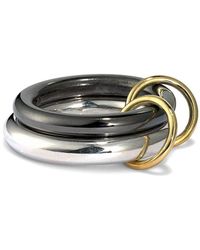 Spinelli Kilcollin - 18kt Yellow Gold Linked Rings - Lyst