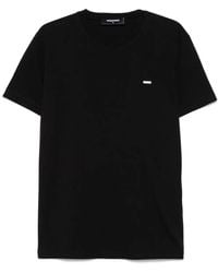 DSquared² - Classic T-Shirt With Round Neck - Lyst