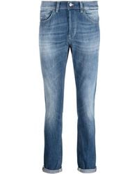 Dondup - Bleached-effect Cotton Jeans - Lyst