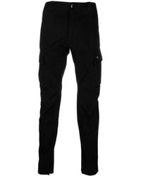 C.P. Company - Logo-Patch Tapered Cargo Trousers - Lyst