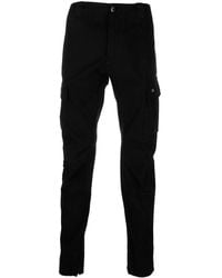 C.P. Company - Logo-Patch Tapered Cargo Trousers - Lyst