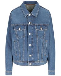 Jacob Cohen - Buttoned Denim Jacket - Lyst