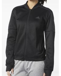 adidas - Team Issue Bomber Zip-Up Jacket - Lyst