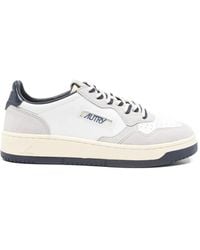 Autry - Medalist Low-Top Sneakers Met Vlakken - Lyst