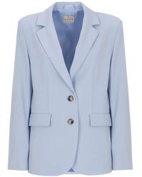 Emme - Single-Breasted Notched-Lapels Blazer - Lyst