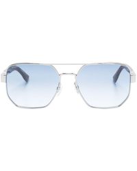 DSquared² - Logo-embossed Pilot-frame Sunglasses - Lyst