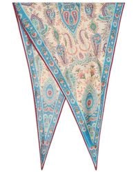 Etro - Paisley Print Scarf - Lyst