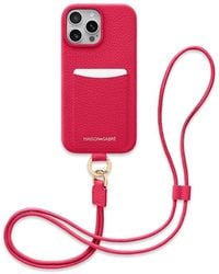 Maison De Sabre - Sling Leather Iphone 16 Pro Max Phone Case - Lyst