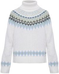 Bogner - Pull Ingrid Fair Isle À Col Roulé - Lyst
