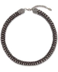 Brunello Cucinelli - Monili Bead-embellished Choker Necklace - Lyst