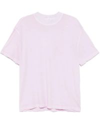 RECTO. - Camiseta de algodón con efecto lavado - Lyst