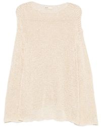 KHAITE - Davet Open-Knit Top - Lyst