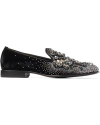 Jimmy Choo - Slippers Thame con cuentas - Lyst