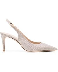 Stuart Weitzman - Stuart Powder Sling Back 7 - Lyst