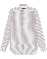 Barba Napoli - Camicia A Righe - Lyst