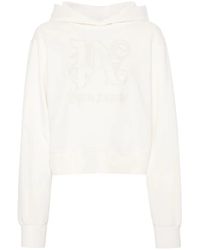 Palm Angels - Monogram Statement Cotton Hoodie - Lyst