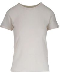 Majestic Filatures - Fine-Knit Crew-Neck T-Shirt - Lyst