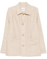 Sandro - Button-Up Wool Jacket - Lyst