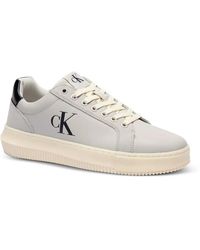 Calvin Klein - Baskets Lacées À Logo Imprimé - Lyst