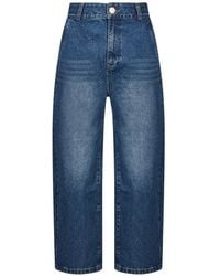 House of Errors - Embroidered Whiskered Straight-Leg Jeans - Lyst