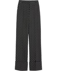 Valentino Garavani - Supergran Hose Mit Plusépois-Print - Lyst
