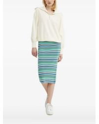 GANT - Sweater Met Halve Rits - Lyst