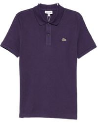 Lacoste - Polo À Logo Brodé - Lyst