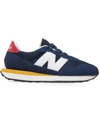 New Balance - 237 Logo-Patch Sneakers - Lyst
