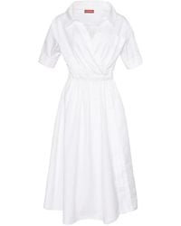 Altuzarra - Lydia Cotton-Blend Poplin Shirt Dress - Lyst