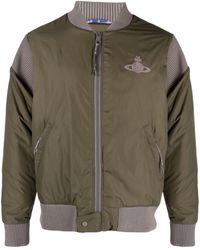 Vivienne Westwood - Cyclist Panelled Bomber Jacket - Lyst