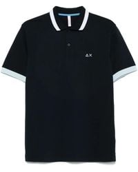 Sun 68 - Contrast-Stripes Polo Shirt - Lyst