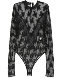 Aniye By - Marlow Lace-Overlay Bodysuit - Lyst