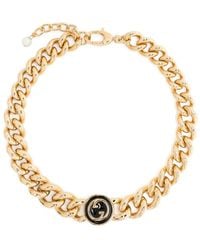Gucci - Blondie Oversize-chain Necklace - Lyst