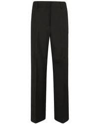 Weekend by Maxmara - Pressed-Crease Straight-Leg Trousers - Lyst