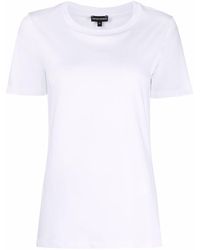 Emporio Armani - T-shirt Met Ronde Hals - Lyst