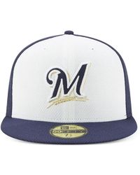 KTZ - 59Fifty Milwaukee Brewers Diamond Era Fitted Cap - Lyst