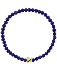 Luis Morais - Sapphire And Tiger Eye Bracelet - Lyst