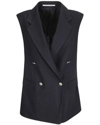 Tagliatore - Bernice Double-Breasted Waistcoat - Lyst
