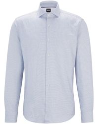 BOSS - Overhemd Met Print - Lyst
