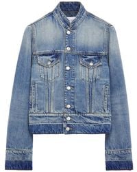 McQueen - Denim Jacket - Lyst